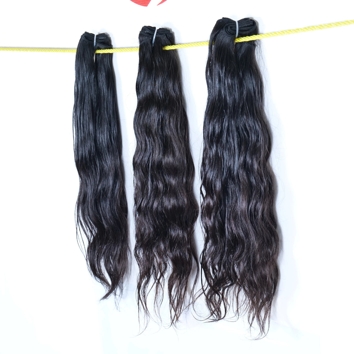 Raw Indian Manufactures Natural Color Aligned Cuticle No Processing Virgin Women's Black Hair Bundle Human Hair Extensions