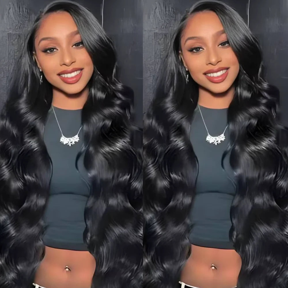 Human Hair 30 32 40 Inch Bundles Human Hair Brazilian 3 4 Water Wave Bundles Body Wave Human Hair Extensions Body Wave Bundles