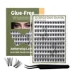 Cluster Lash Trays Cilios Tufinho Lashes Wholesale Mink Lash Clusters Kit Custom logo Cluster Lashes Kit Eyelash Book