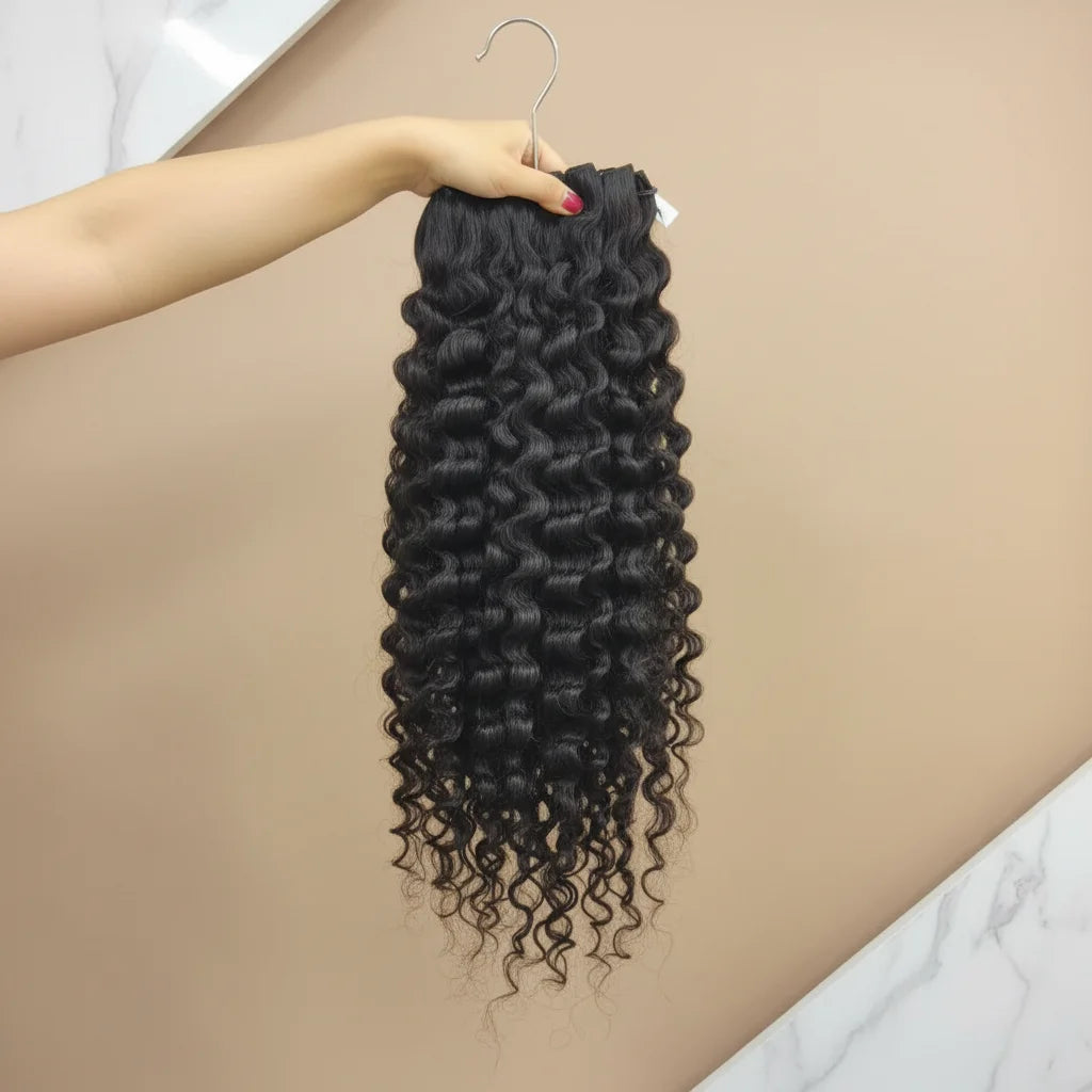 Raw Vietnamese Virgin Human Hair Bundles Vendors Pixie Curly Wholesale Cuticle Aligned Hair Extensions