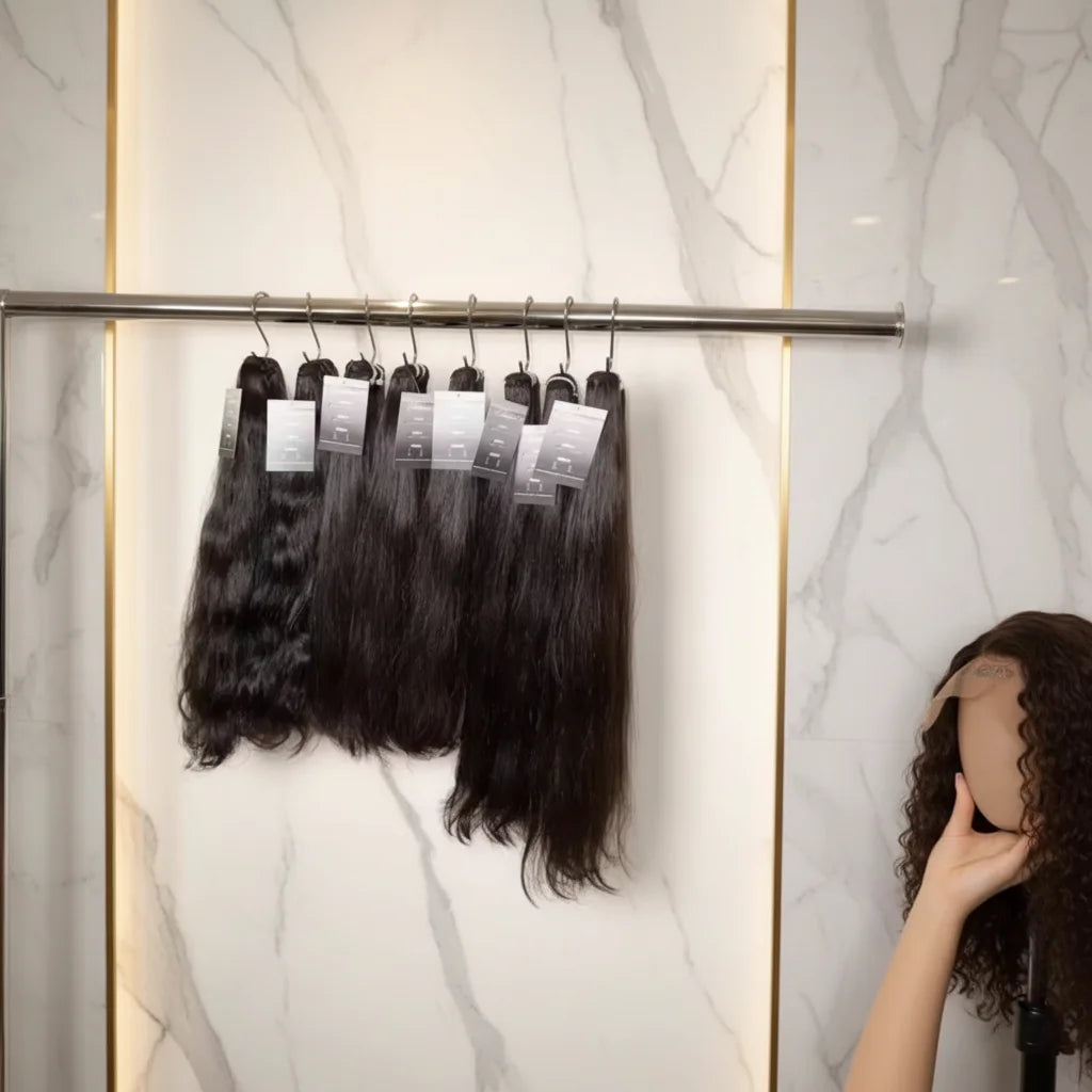 Wholesale Factory Vietnamese Human Hair Bundles Straight Silky Smooth Raw Virgin Hair Extensions