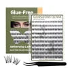 Cluster Lash Trays Cilios Tufinho Lashes Wholesale Mink Lash Clusters Kit Custom logo Cluster Lashes Kit Eyelash Book