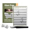 Cluster Lash Trays Cilios Tufinho Lashes Wholesale Mink Lash Clusters Kit Custom logo Cluster Lashes Kit Eyelash Book