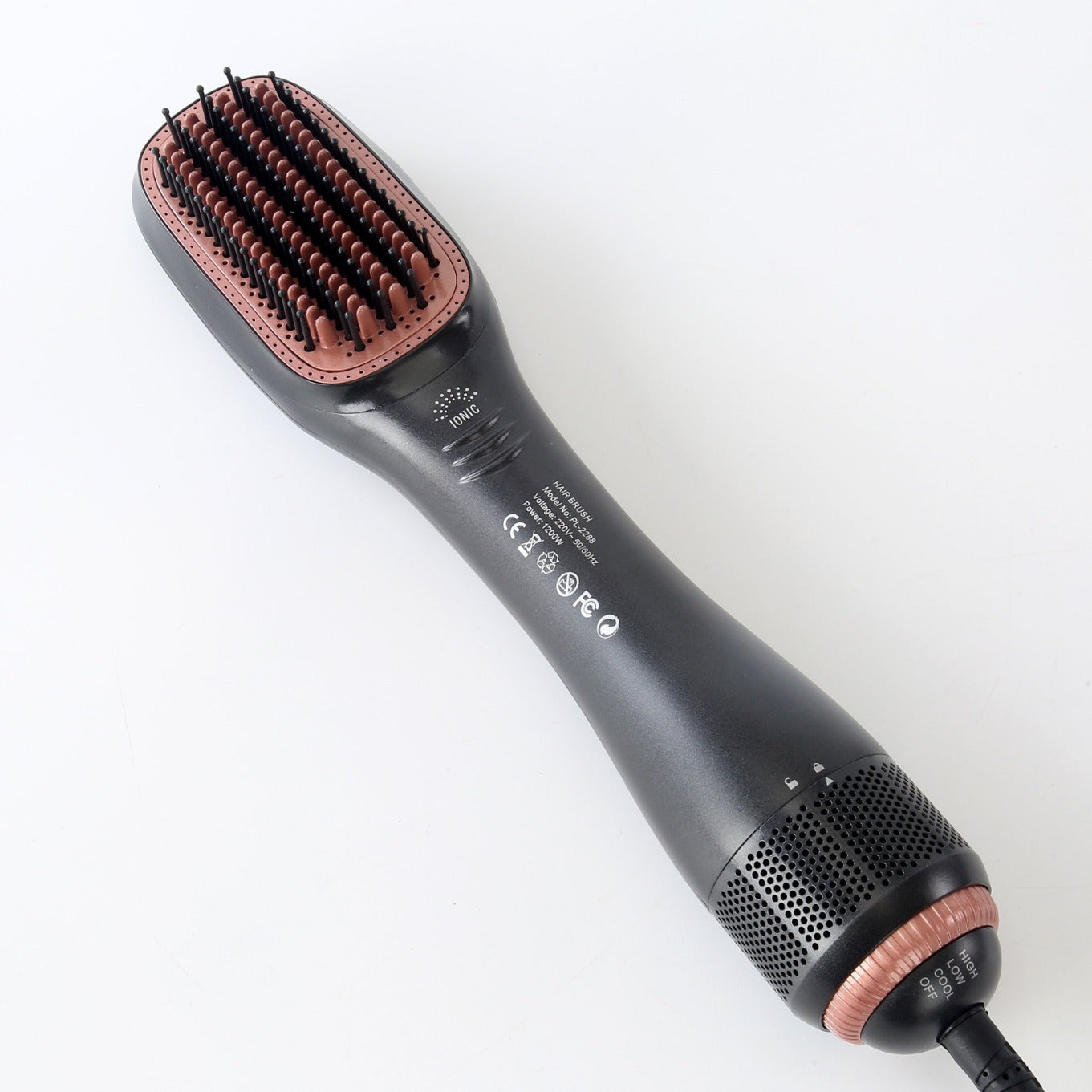 Cross-border new electric three-in-one hair dryer hot air comb hair comb hair dryer hair curling iron
