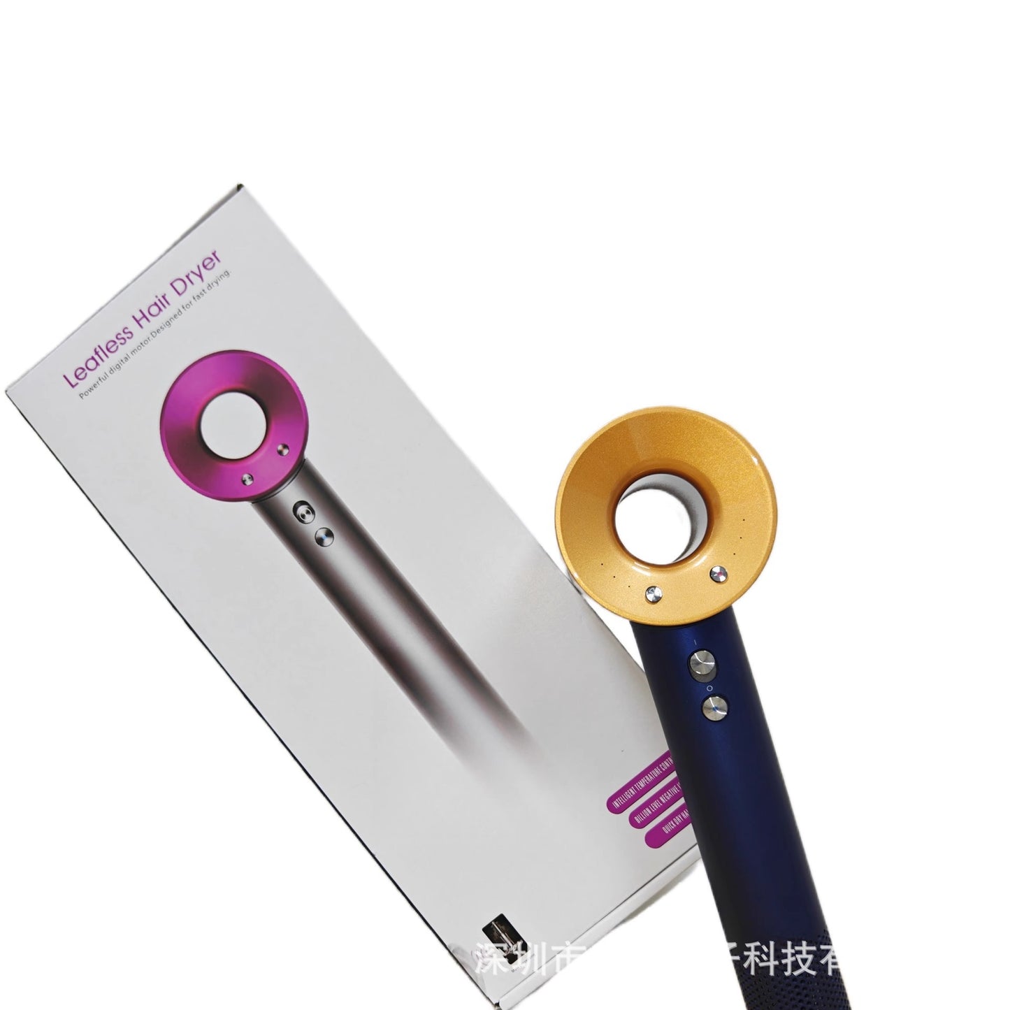 Huaqiang North Cross-border Sen Same High-speed Hair Dryer Hair Care Home Hair Salon Hotel High-power Leadless Hair Dryer