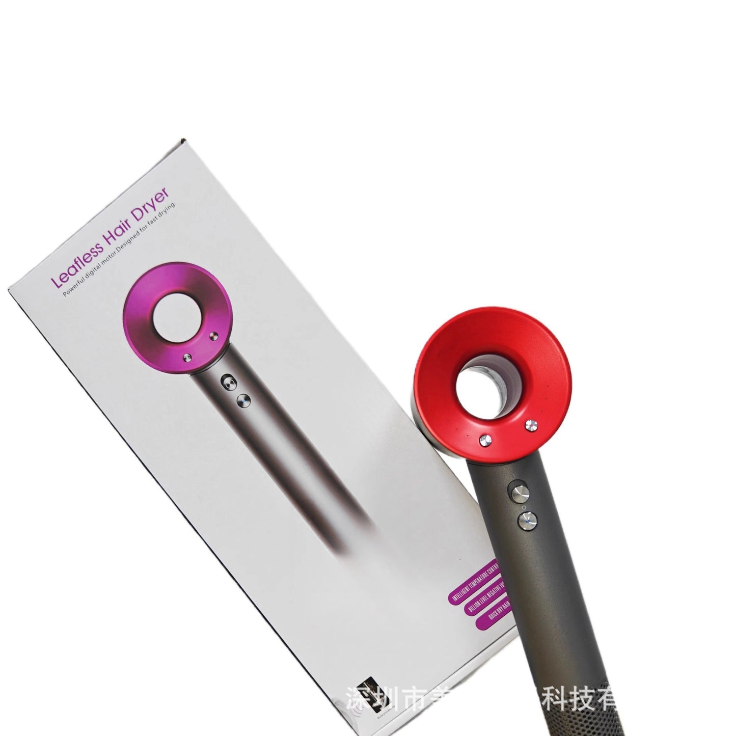 Huaqiang North Cross-border Sen Same High-speed Hair Dryer Hair Care Home Hair Salon Hotel High-power Leadless Hair Dryer