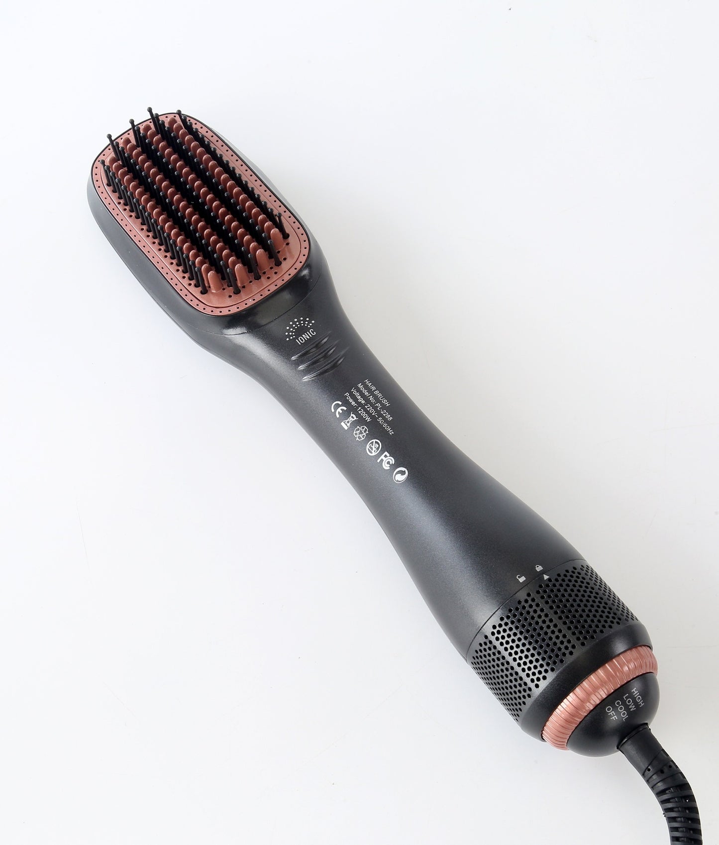 Cross-border new electric three-in-one hair dryer hot air comb hair comb hair dryer hair curling iron