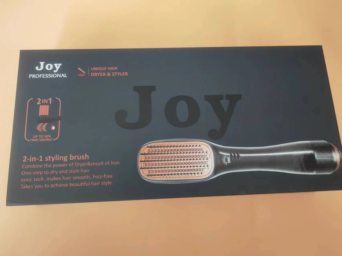 Cross-border new electric three-in-one hair dryer hot air comb hair comb hair dryer hair curling iron