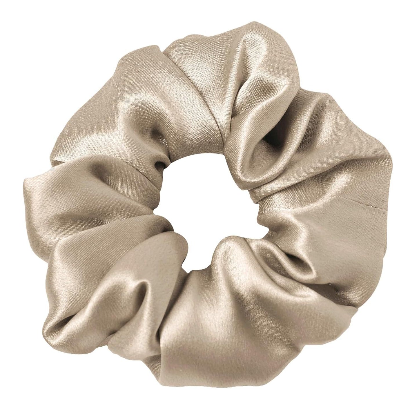 C Silk Scrunchie 19mm 100% Mulberry Silk High Elasticity 3.5cm French Hair Care Ins Hair Tie Scrunchie