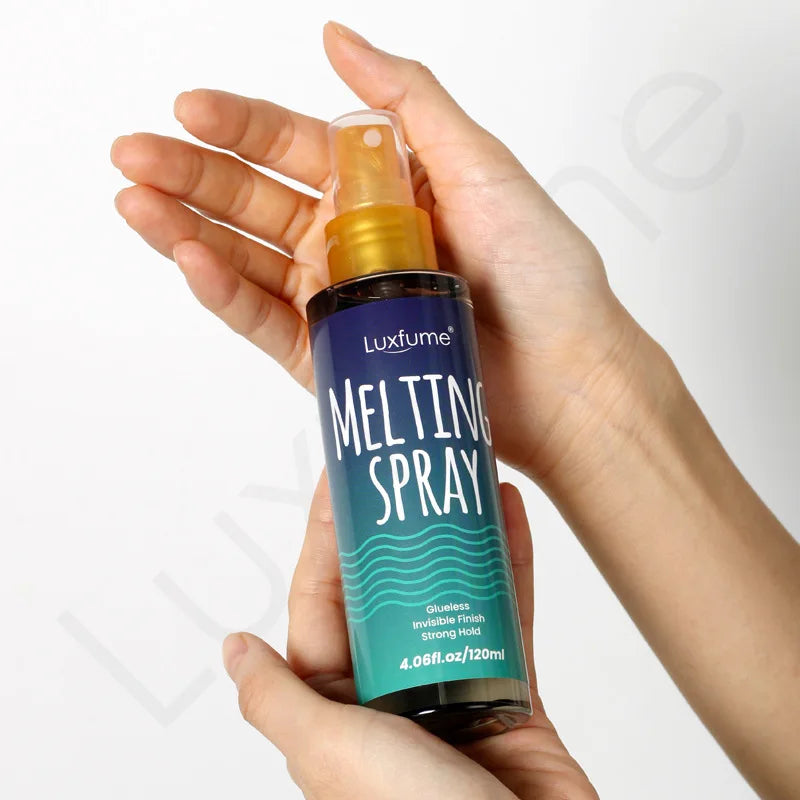 Lace Tint Spray For Wigs Lace Melting Long Lasting  And Holding Mousse Hair Adhesive For Wigs melting spray for lace wig spray