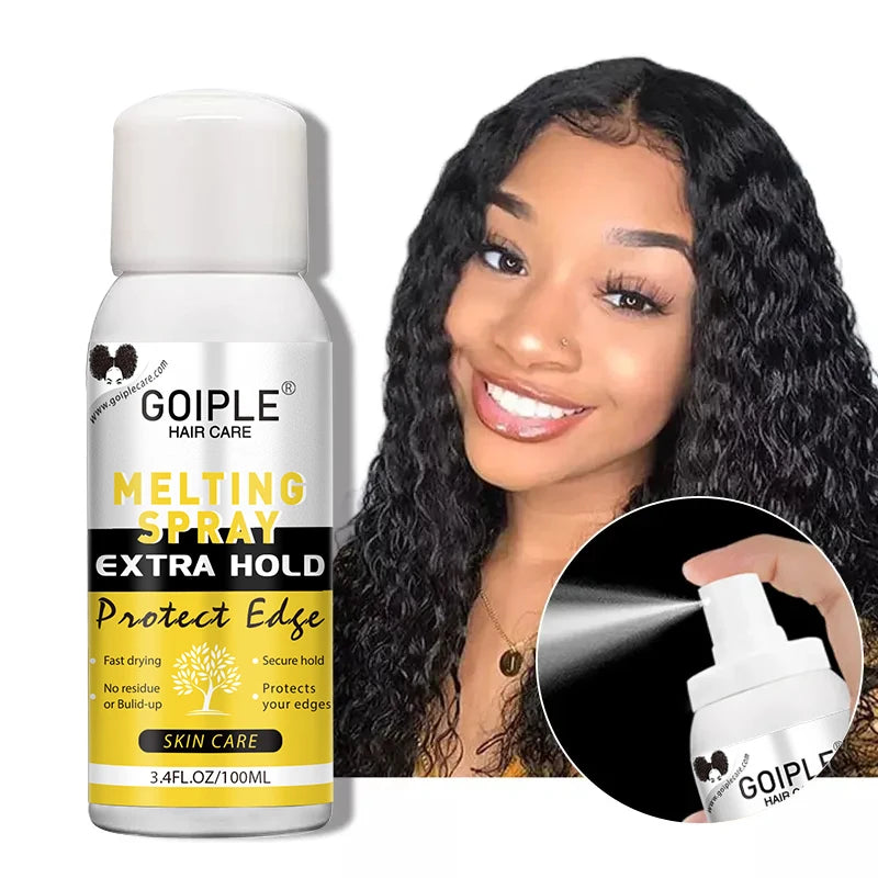 Melting Spray for Wigs Lace Melting Spray Lace Melt & Hold for Wig Strong Hold Lace Wig Glue Spray Fast Drying Melting Spray