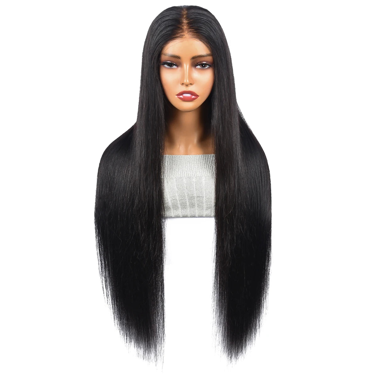 Straight Glueless Wigs Human Hair Ready To Wear 4×4 Pre Cut Human Hair Lace Frontal Wig Pre Plucked Brazilian Human Hair Wigs