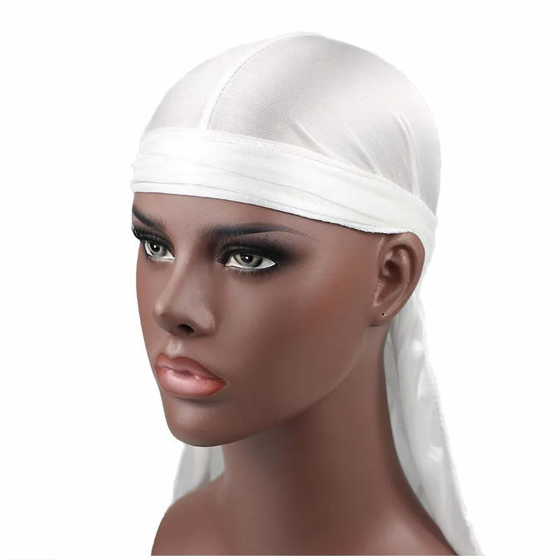 Female Turban Dorag for Men Hair Wrap Scarf Headscarves Ladies Hijab Cancer Head Scarf Turban Braid Head Bandana TJ02