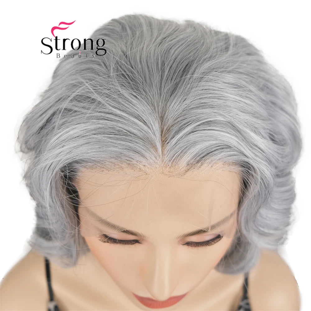 Lace Front Wigs for Women Short Curly Wig Color Naturally Synthetic Heat Resistant
