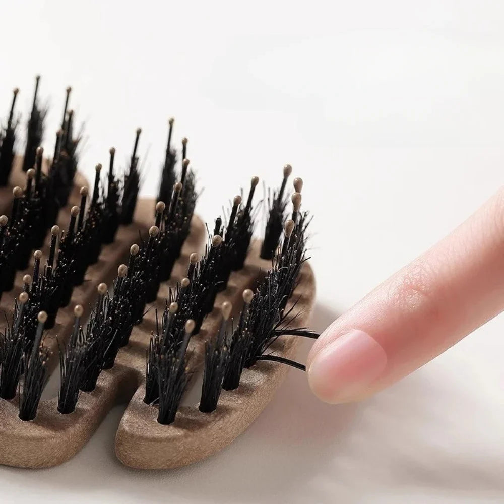 BOAR BRISTLE PADLE HAIR BRUSH
