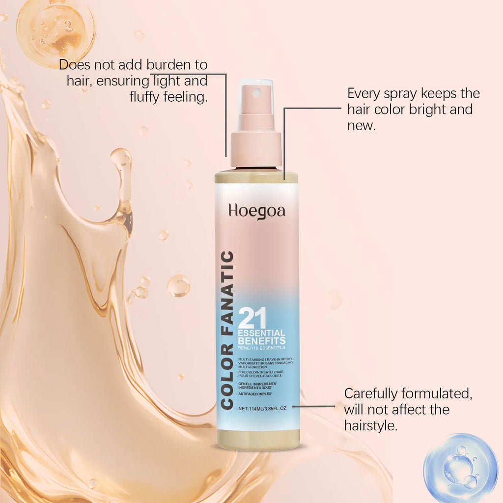 Hair Smoothing Spray For Perm Dyeing Damaged Hair Anti Frizzy Breakage Reduce Loss Deep Nourishment Straightening Hair Product