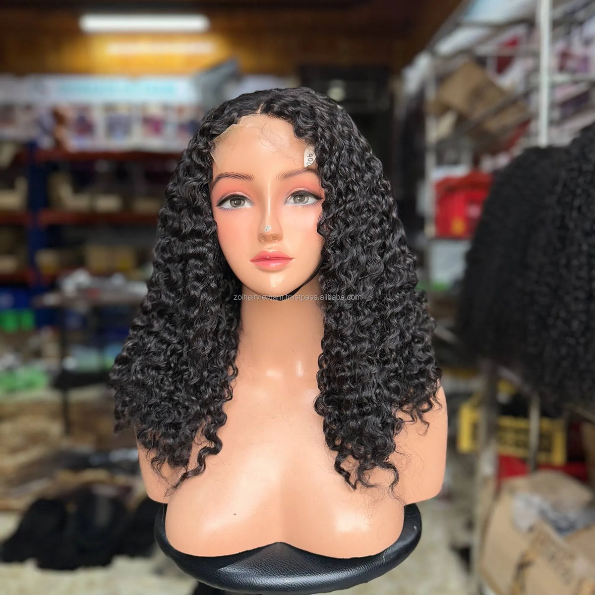 Burmese Curly Human Hair Products Vietnamese Human Hair Wigs Lace Front Raw Vietnamese Hair Wigs Glueless Style