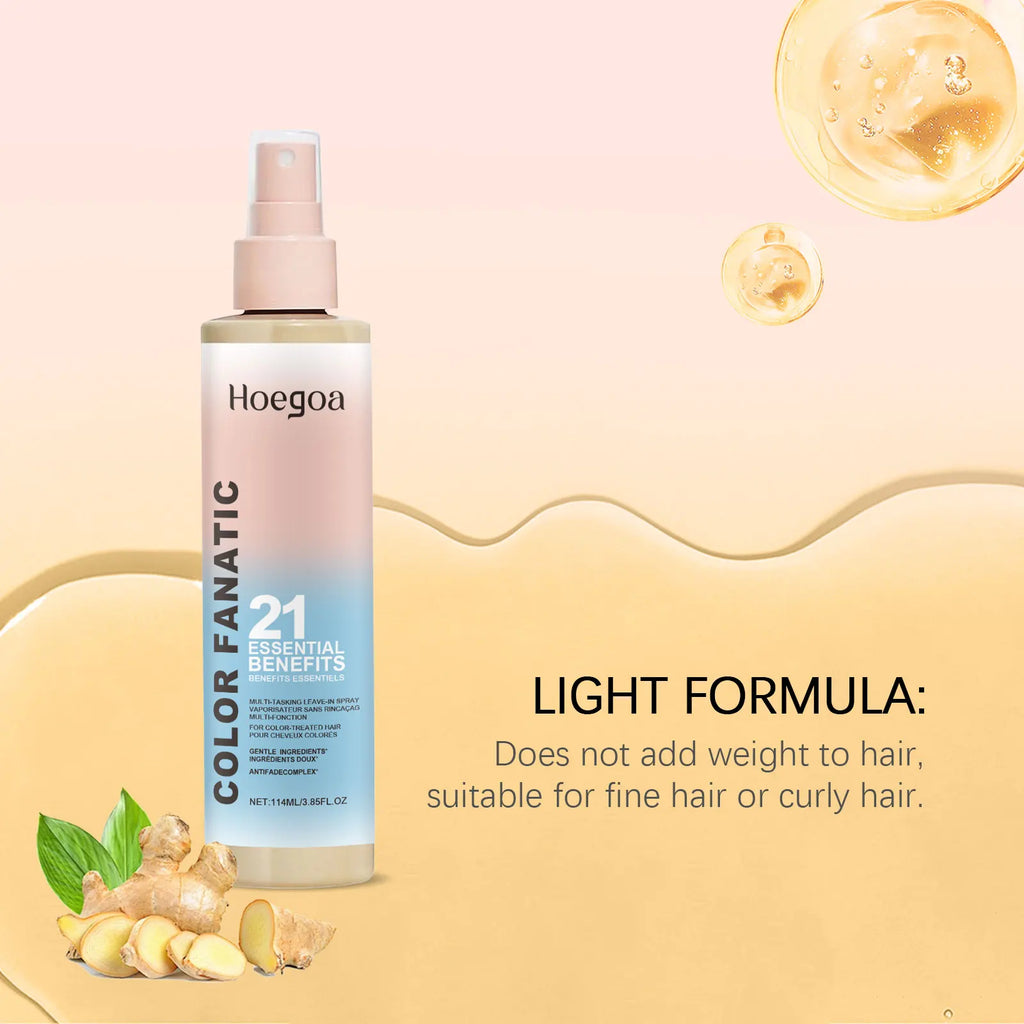 Hair Smoothing Spray For Perm Dyeing Damaged Hair Anti Frizzy Breakage Reduce Loss Deep Nourishment Straightening Hair Product