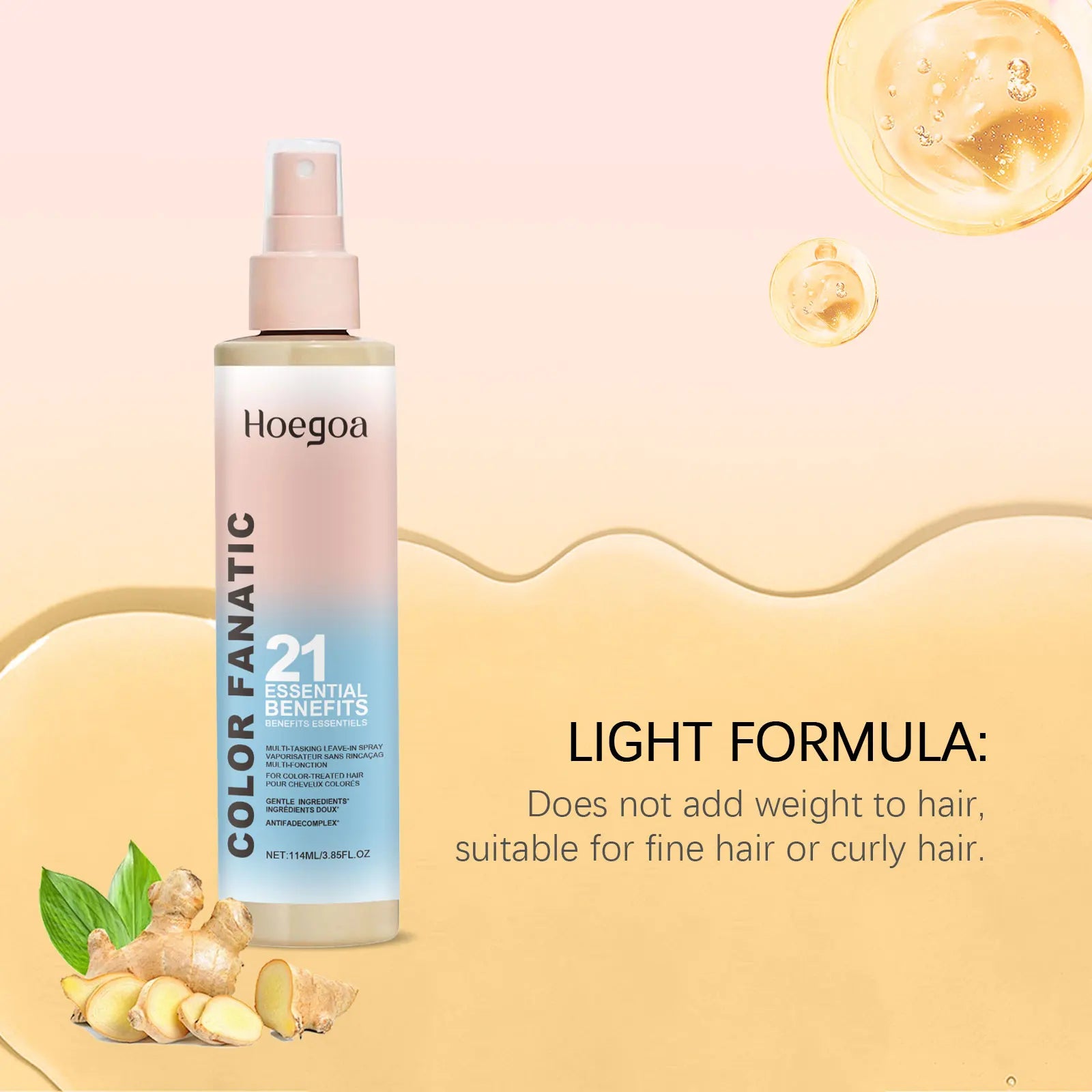 Hair Smoothing Spray For Perm Dyeing Damaged Hair Anti Frizzy Breakage Reduce Loss Deep Nourishment Straightening Hair Product