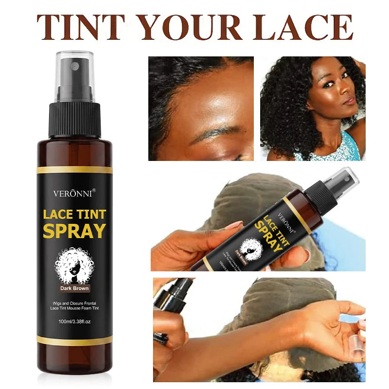 Glueless Lace Melting Spray,Holding Spray,Wig Melting Spray Strong Hold Dyed wig care spray for Wig Glue,Hair Attachment Liquid
