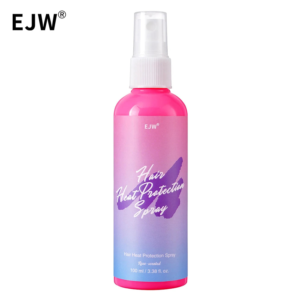 EJW Heat Protection Spray for Hair –Heat Protectant for Hair–Styling Hair Spray for Frizz Control–Protects Strands Up to 250°F