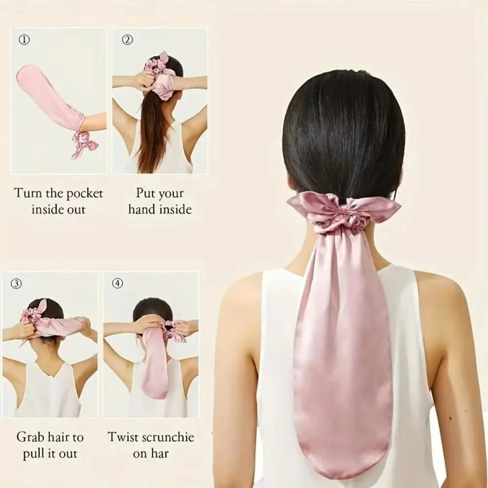 LONG SATIN SLEEPING CAP FOR WIGS,BRAID&LONG HAIR