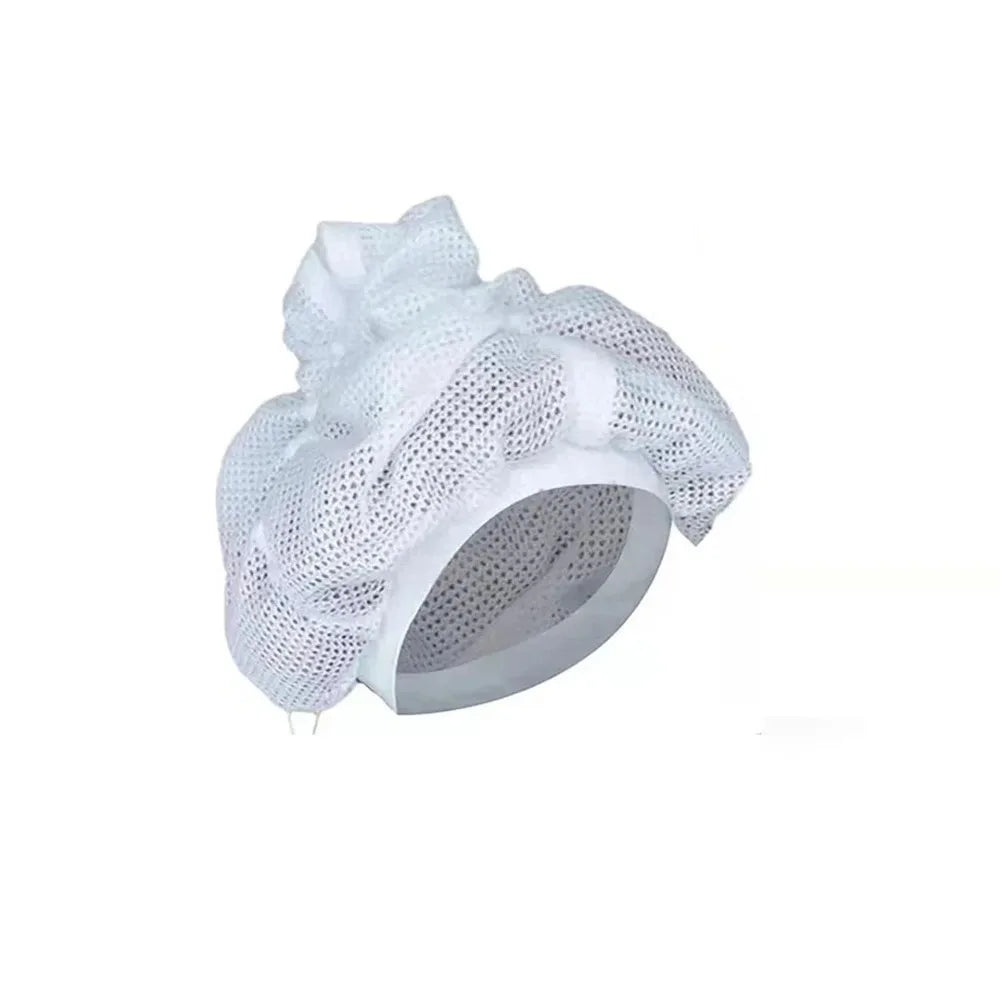 2Pcs Dry Hairs Cap Adjustable Net Plopping Cap Hair Tools for Drying Curly Hairs Mesh Hair Drying Soulta Net Plopping Bonnet