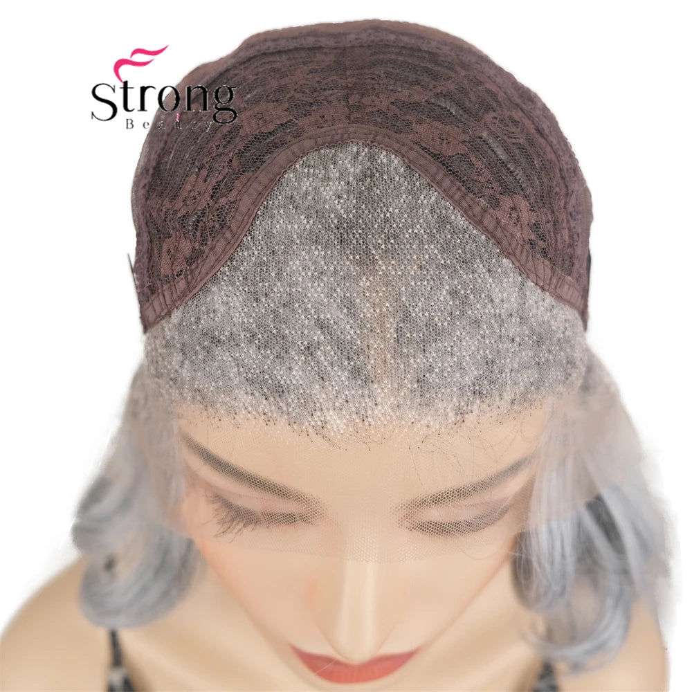 Lace Front Wigs for Women Short Curly Wig Color Naturally Synthetic Heat Resistant