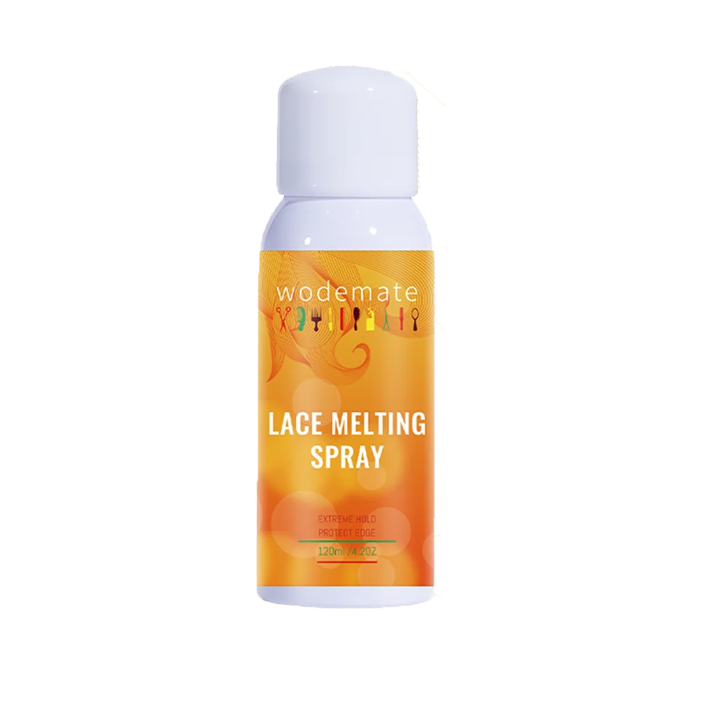 Lace Melting and Holding Spray Glue-Less Hair Adhesive for Wigs Strong Natural Finishing Holding Mousse Spray Front Lace Glue