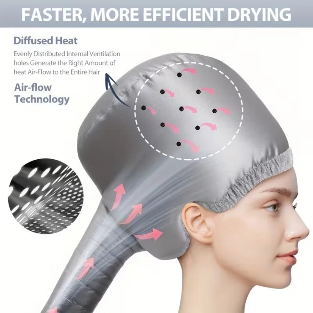 2Pcs Dry Hairs Cap Adjustable Net Plopping Cap Hair Tools for Drying Curly Hairs Mesh Hair Drying Soulta Net Plopping Bonnet