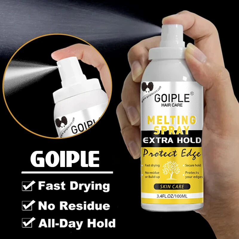 Melting Spray for Wigs Lace Melting Spray Lace Melt & Hold for Wig Strong Hold Lace Wig Glue Spray Fast Drying Melting Spray