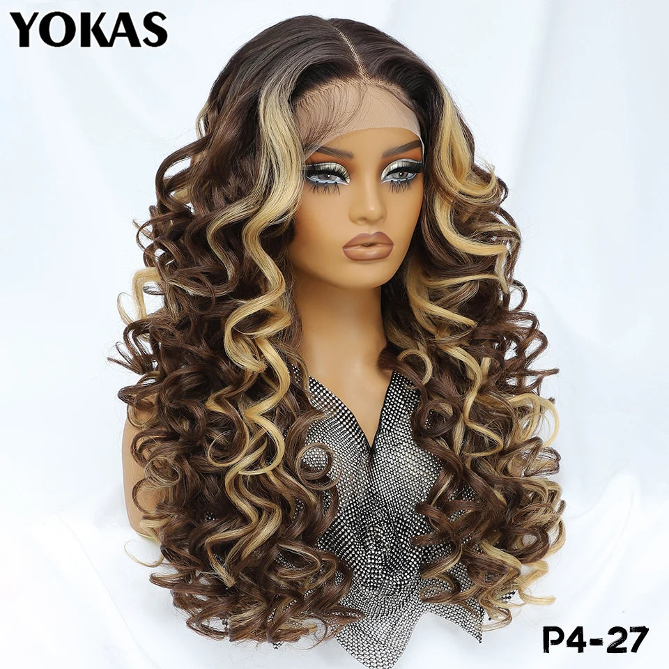 Hd Lace Front Wigs 13X6 Deep Part, Indian Temple Virgin Cuticle Aligned Human Hair Hd Curly Full Lace Front Human Hair Wigs