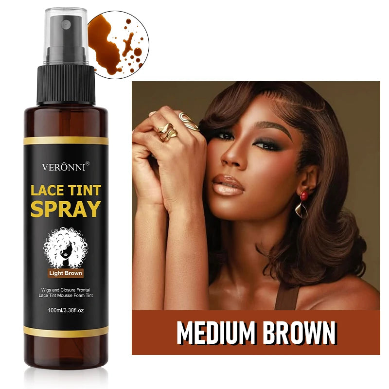 Glueless Lace Melting Spray,Holding Spray,Wig Melting Spray Strong Hold Dyed wig care spray for Wig Glue,Hair Attachment Liquid